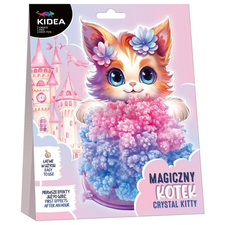 Kotek magiczny krystaliczny KIDEA