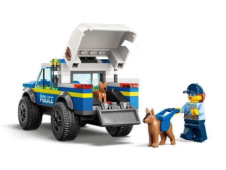 LEGO CITY 60369 SZKOLENIE PSÓW POLICYJNYCH W TERENIE zestaw klocków