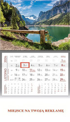 Kalendarz 2026 ścienny jednodzielny Górskie...