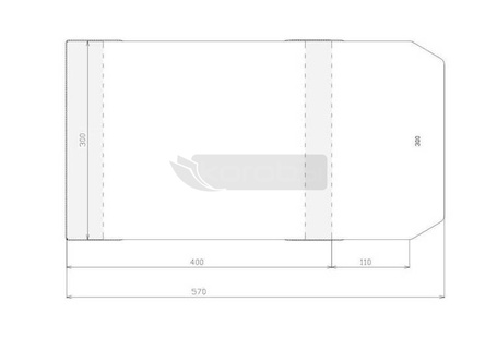 Okładka regulowana 300x510mm (50szt)