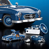 MATTEL BRICK SHOP HOT WHEELS Mercedes-Benz 300 SL zestaw kolekcjonerski HWW25