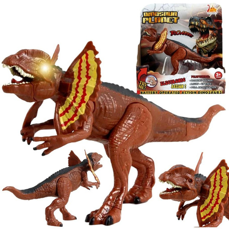 Dinozaur światło dźwięk