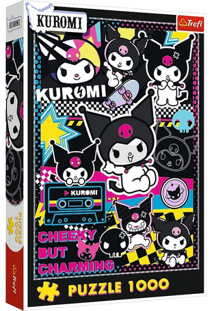 Puzzle 1000 W świecie Kuromi TREFL