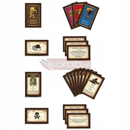 GRA PLANSZOWA MONOPOLY INDIANA JONES rodzinna gra planszowa wersja polska F4112