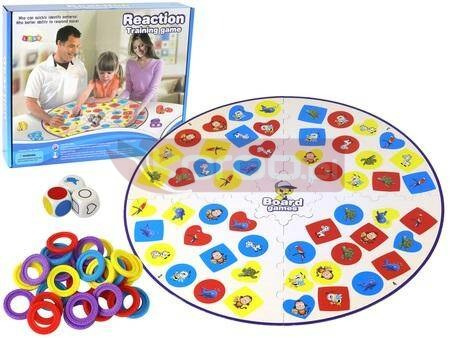 Gra planszowa logiczna na refleks