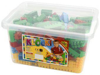 Klocki w pojemniku małym