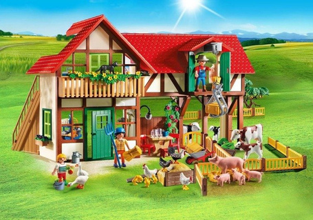 PLAYMOBIL 6120 Duże gospodarstwo rolne