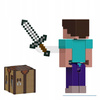 MINECRAFT FIGURKA STEVE pikselowa figurka + akcesoria JCN28