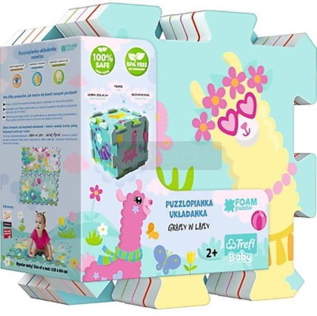 Układanka Puzzlopianka - Gramy w Lamy TREFL