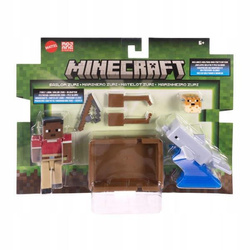 MINECRAFT FIGURKA SAILOR ZURI pikselowa figurka + akcesoria JCN50