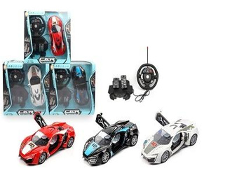 Auto RC z kierownicą i pedałami MIX