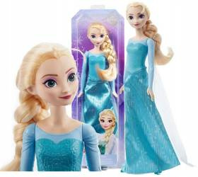FROZEN LALKA KSIĘŻNICZKA ELSA w błyszczącej sukni HLW47