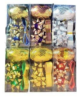 Rozetka 2szt + wstążka mix