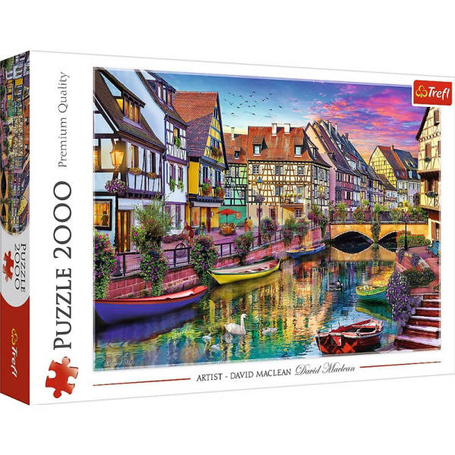 Puzzle 2000 elementów Colmar Francja