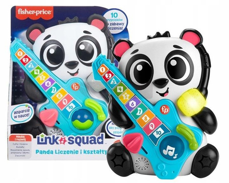 FISHER PRICE LINK SQUAD INTERAKTYWNA PANDA zabawka edukacyjna +9 m HYL36