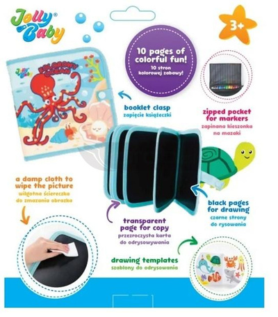 Książeczka kolorowy Ocean