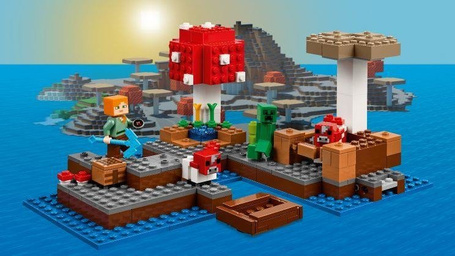 LEGO Minecraft 21129 Grzybowa wyspa