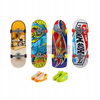 HOT WHEELS Skate Fingerskate zestaw 4 x DESKOROLKA + buty HNG72