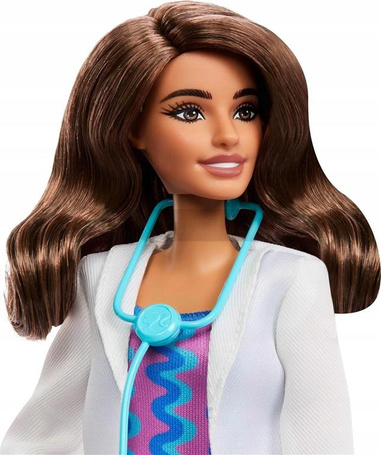 LALKA BARBIE LEKARZ lalka Barbie doktor JKF76