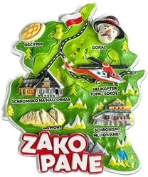 Magnes I love Poland Zakopane ILP-MAG-C-ZAK-43