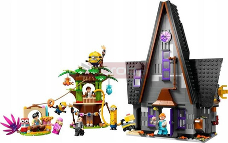 LEGO MINIONKI DESPICABLE ME 75583 RODZINNA REZYDENCJA GRU I MININKÓW
