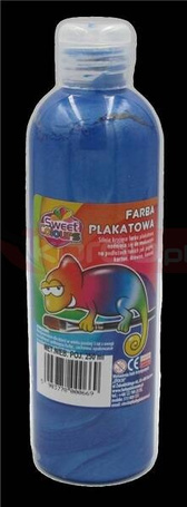 Farba dekoracyjna metaliczna niebieska 250ml