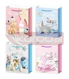 Torebka prezentowa L Baby girl boy