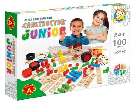 Mały Konstruktor Junior - Constructor 100el ALEX