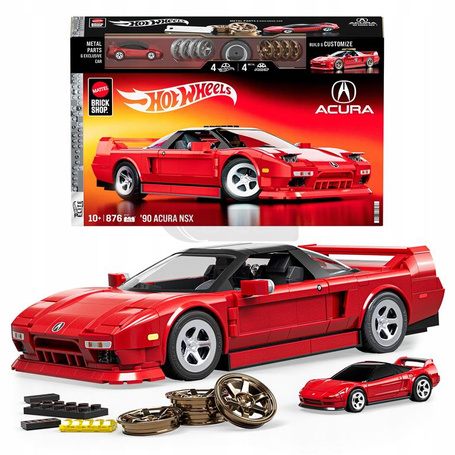 MATTEL BRICK SHOP HOT WHEELS Elite Series ’90 Acura NSX JFT17