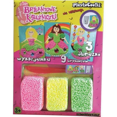 PlastoCoolki: Wyklejanka Księżniczki