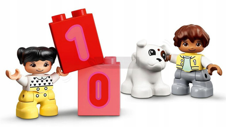 LEGO DUPLO 10954 POCIĄG Z CYFERKAMI NAUKA LICZENIA zestaw klocków