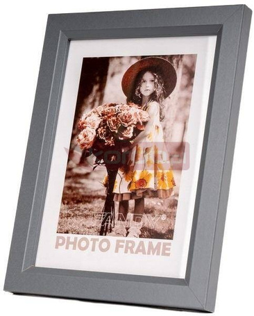 Ramka Bevel 50x70 4 szary
