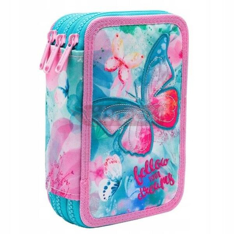 COOLPACK PIÓRNIK POTRÓJNY Z WYPOSAŻENIEM DREAMS dla dziewczynki F067654