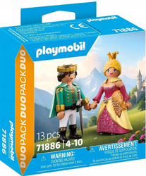 PLAYMOBIL DUO PACK 71886 Książę i księżniczka, zestaw +4 lata
