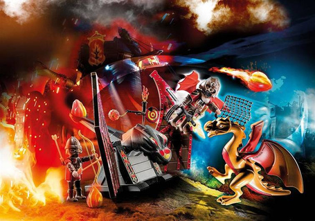 PLAYMOBIL Novelmore 70226 Wojownicy Burnham zestaw figurek