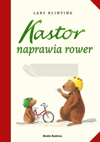 Kastor naprawia rower