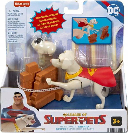 SUPER PETS FIGURKA PIES KRYPTO + akcesoria HGL12