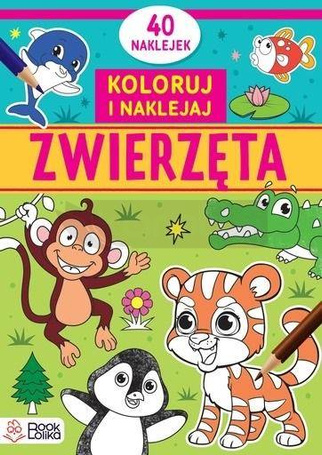 Zwierzęta. Koloruję i naklejam