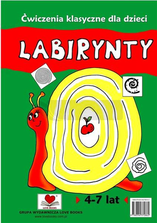 Labirynty. Ćwiczenia klasyczne dla dzieci 4-7 lat