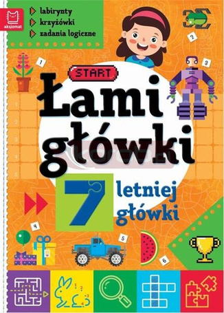 Łamigłówki 7-letniej główki. Labirynty.. w.2