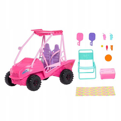 BARBIE AUTO SAMOCHÓD PLAŻOWY BUGGY DLA LALEK Barbie auto + akcesoria JFV68