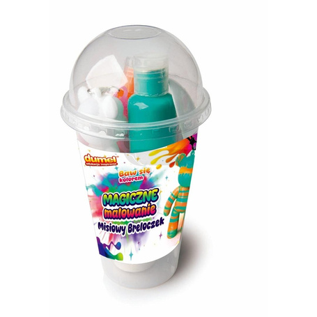 Magiczne malowanie - misiowy breloczek