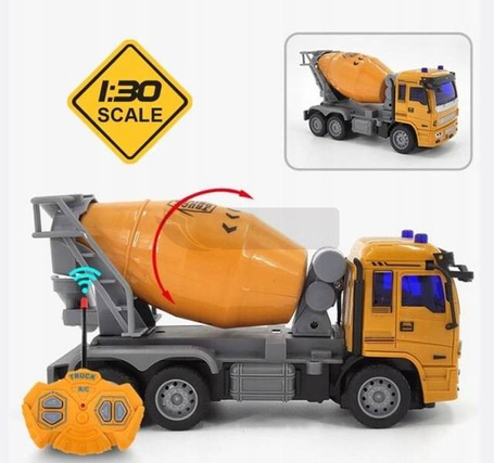 Betoniarka R/C + ładowarka + św/dź