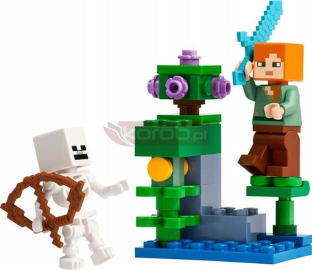 LEGO MINECRAFT 30705 Walka w bujnej jaskini POLYBAG