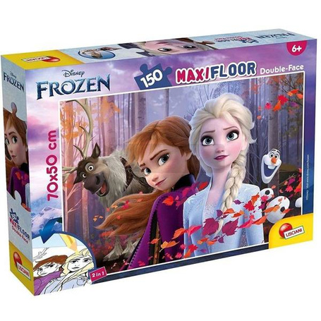 Kraina Lodu. Puzzle dwustronne Maxi 150 el.
