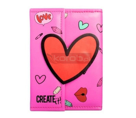 Zestaw do makijażu z sercem CREATE IT!