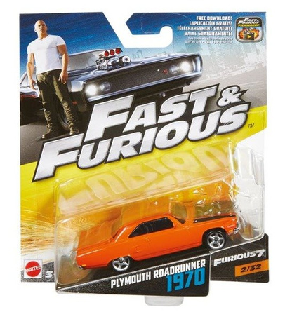 Hot Wheels Samochodziki Szybcy i wściekli Ast.