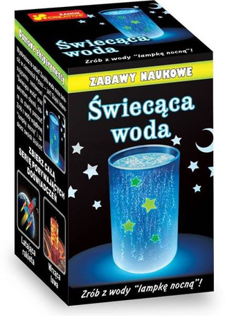 Zabawy naukowe. Świecąca woda