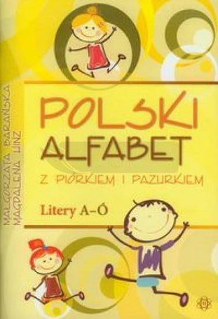 Polski alfabet z piórkiem i pazurkiem Litery A-Ó