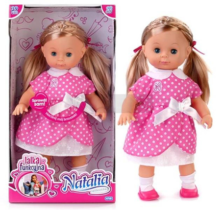 Lalka Natalia mówi po polsku 39cm
